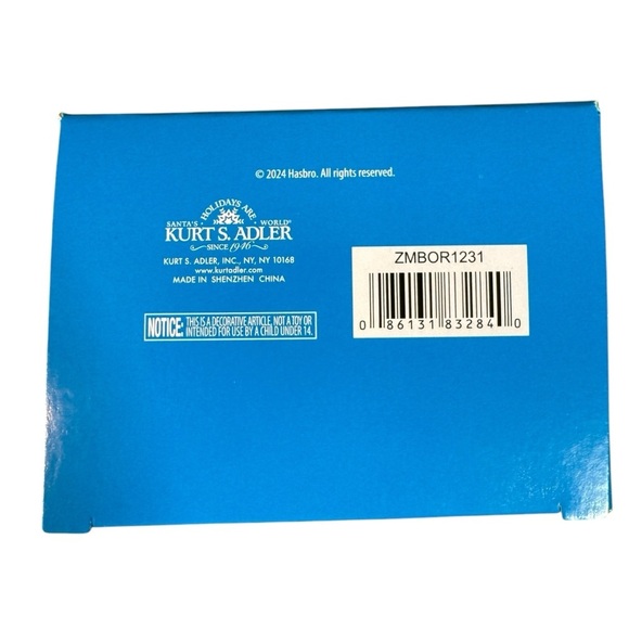 Kurt Adler- Hasbro Retro Board Game, Twister Christmas Ornament- 80s 90s NIB New - Picture 3 of 4